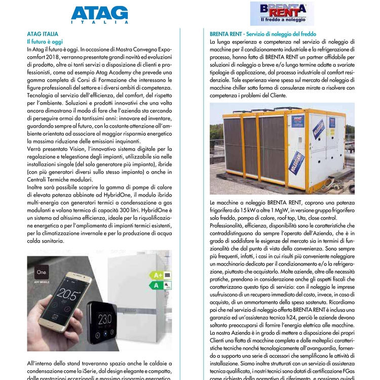 LA TERMOTECNICA-SPECIALE MCE 2018